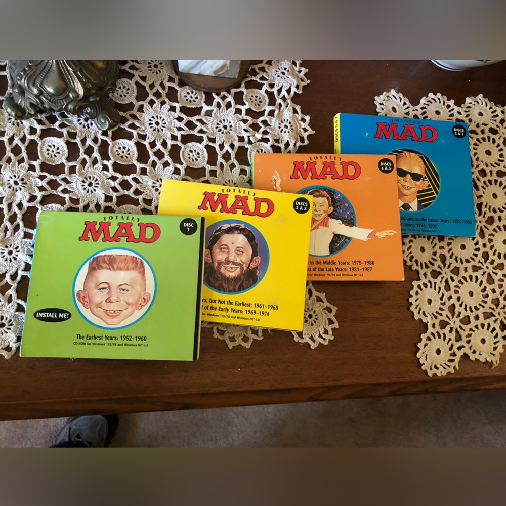 4-sale Totally Mad CD ROM Collection- 624 $40 or $35 w/offer